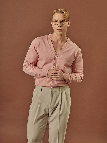CA002 Basic Cardigan Pink