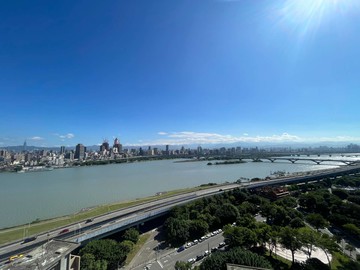 【獨家專任】無敵河景+ 4.3M 挑高+坡平車位｜新北市三重區中央南路