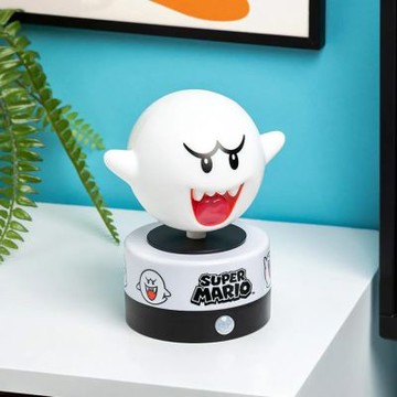 Nintendo 任天堂 超級瑪利歐 害羞幽靈造型 感應小夜燈