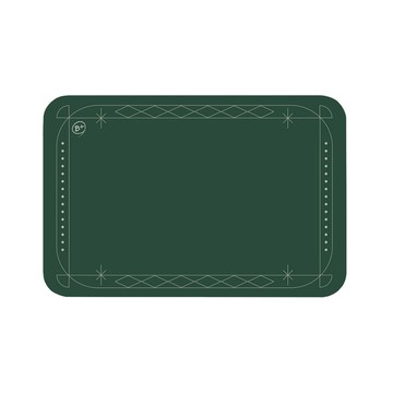 【B+】瞬吸 軟式珪藻土吸水地墊 邊境系列 60x40cm 綠境