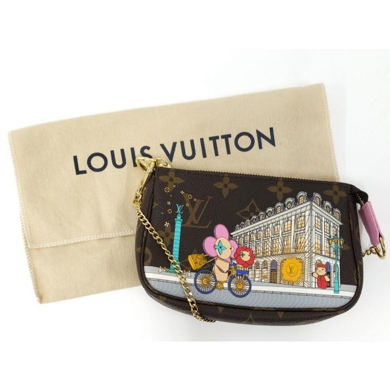 中古】LOUIS VUITTON ミニ ポシェット アクセソワール ヴィヴィエンヌ ポーチ モノグラム キャンバス M81760 |  LINEブランドカタログ