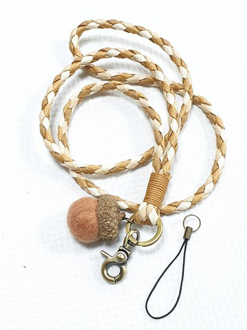 Paris*Le Bonheun。GOGORO。證件套。頸繩。手機繩。伯爵奶茶