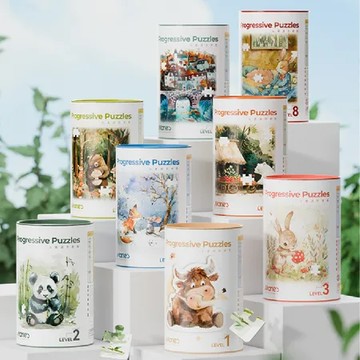 Maries兒童進階啟蒙拼圖 第六階