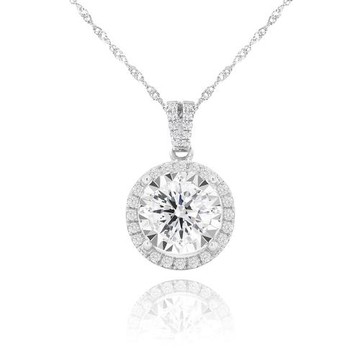 MYEZ GIA 30分  D SI2 3VG  天然鑽石 鑽墜 項鍊 圓鑽 八心八箭 名媛(無螢光)