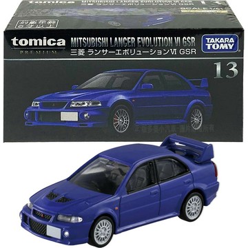 【Fun心玩】TM27076 正版多美 PRM13 三菱 Lancer Evolution 6 GSR  黑盒 模型車
