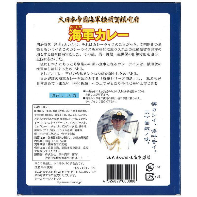 調味 よこすか海軍カレー180g(1人前)×2個