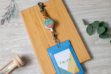 i好鉤 伸縮證件套組 -探索世界系列 / 單車_AVN5