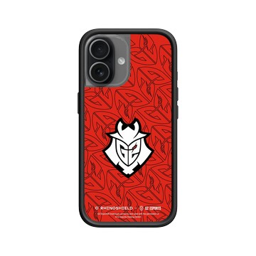 iPhone 17 Mod NX -邊框背蓋組合 (相機按鈕) 黑 - G2 Esports - G2 - Red Pattern
