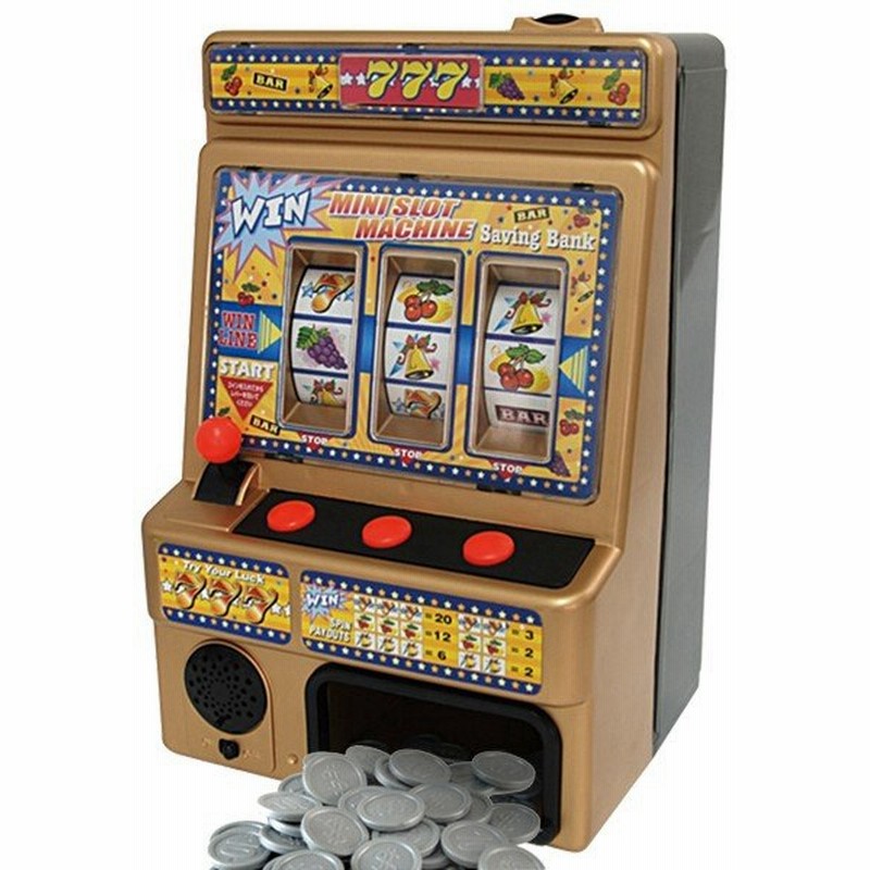 大量のコイン付 スロットマシーン 本体 Slot 本格的なプレイ可能 盛り上がる効果音 カジノゲームの定番 777 動画付 激安セール ミニ スロットマシーン 通販 Lineポイント最大0 5 Get Lineショッピング