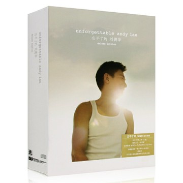 正版唱片 劉德華 2010專輯 Unforgettable 忘不了的 第二版 3CD