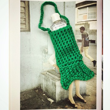 鈎織美人魚搓手液套