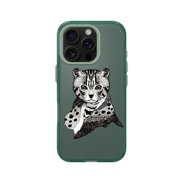 iPhone 16 Pro Clear 憂墨綠 - 花生騷 WasangShow - 友誼石虎