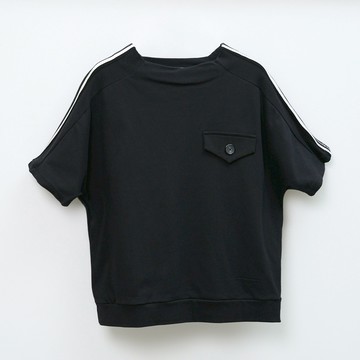 CLL巧玲瓏 配色織條運動風上衣 1229302