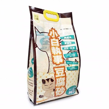 【小白執事】18L超大包裝 3包宅配免運 玉米豆腐貓砂 小白執事 玉米豆腐砂 凝結好 可沖馬桶 環保貓砂 【日本技術】