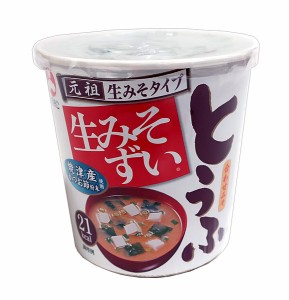 ★まとめ買い★　旭松食品　カップ生みそずい合わせとうふ　１５g　×6個