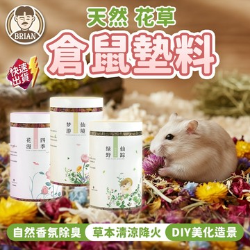 小寵花草墊料【布萊恩👨🏻隔日到貨】可食用乾燥花草  鼠窩造景 純花墊料天然乾燥花 除臭墊料 花草墊料 倉鼠除臭墊材