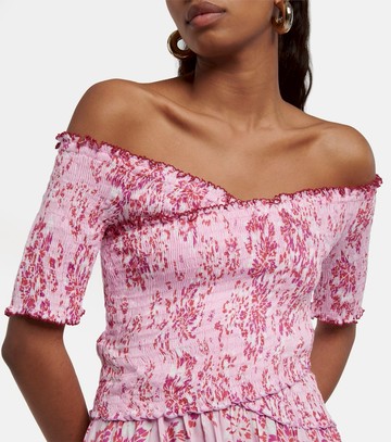 Poupette St Barth Soledad printed minidress