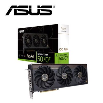 華碩 PROART-RTX5070TI-O16G 顯示卡+華碩 TUF GAMING 1000W ATX3.1 金牌 電源供應器