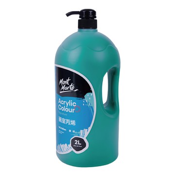 Mont Marte 蒙瑪特 壓克力畫室顏料 2L 快乾 易混合 覆蓋力佳  1色