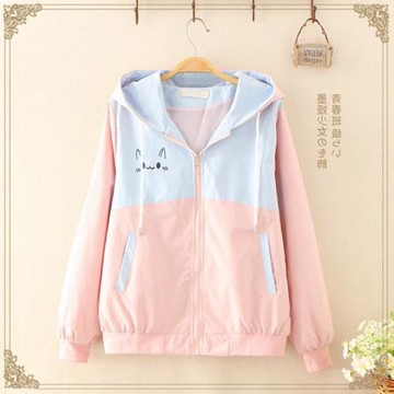 13-19歲少女外套韓版初中女生秋裝學院風高中學生春秋薄寬松上衣