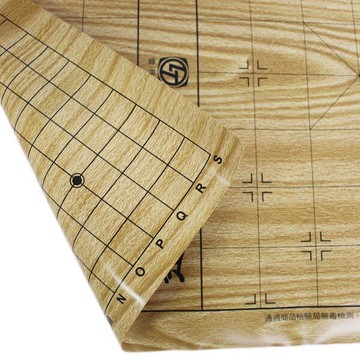 兩用軟性棋盤 圍棋板 + 象棋板 旻新/一箱12片入(定140) LT-232 軟膠 正 反兩用 象棋盤 圍棋盤 MIT製 安全無毒