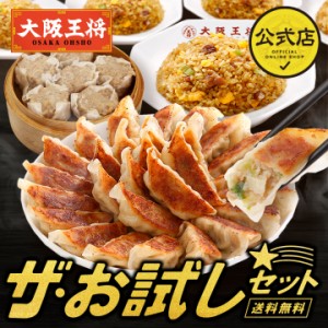 大阪王将 ザ・お試しセット チャーハン 餃子 冷凍食品 冷凍餃子 炒飯 送料無料 惣菜 お弁当 リモート ギフト 業務用 仕送り