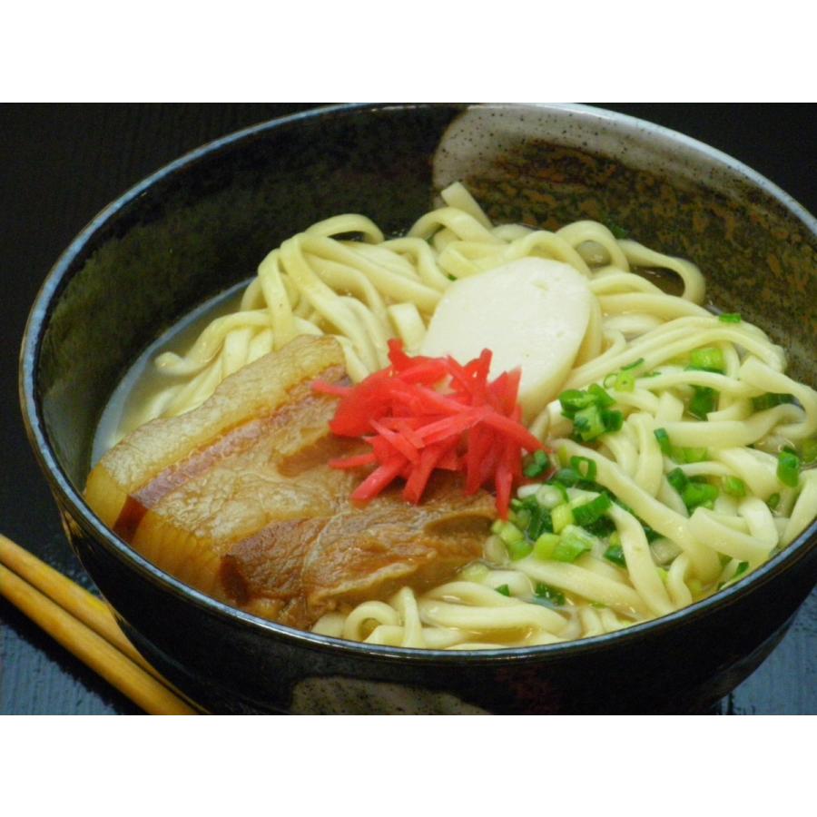 沖縄そば　1kｇ（5・６人前）　自社製麺　送料別