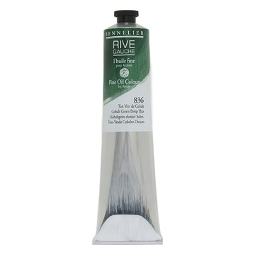 SENNELIER 申內利爾 RIVE里夫專家級油畫顏料 無金屬色 N130332.836 深鈷綠 代用  200ml  1色