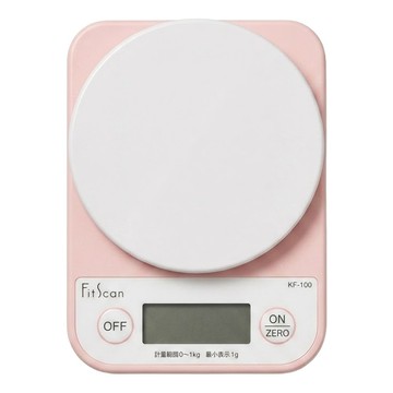 TANITA 塔尼達 電子磅秤  1kg  粉色  KF-100-PK