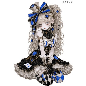 【6 月新品】07-133-0221 人物貼紙 馬戲團風格