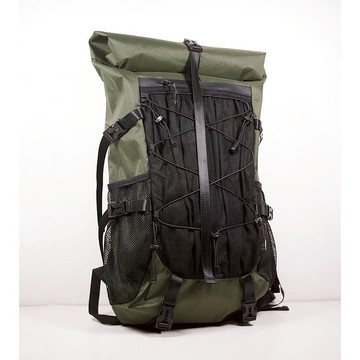 軍綠色 X-PAC客製拼色 登山包 後背包 露營 輕量化登山 禮物 墨綠