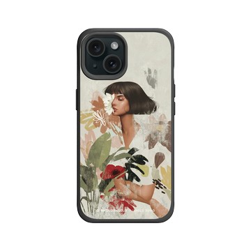 iPhone 15 SolidX 黑 - Janice Sung - Flora 2 花叢