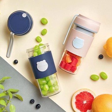 榨汁杯小型便攜式家用多功能果汁機迷你電動學生榨汁機58【摩可美家】