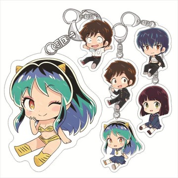 E哥❤現貨新 福星小子 亞克力鑰匙扣 三宅忍 諸星當 拉姆 阿亂 亞克力掛件預售