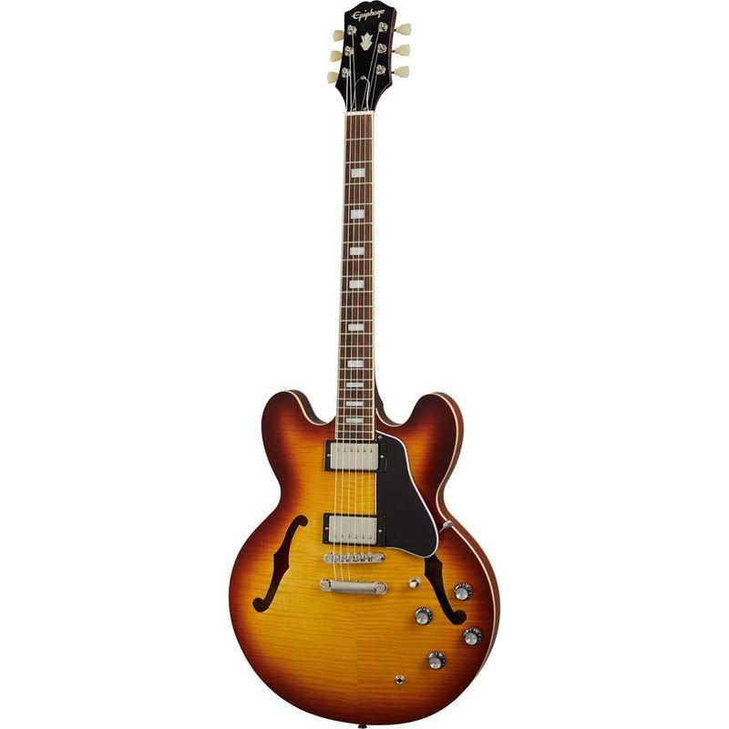 エレキギター Epiphone ES-335 Figured Raspberry Tea Burst