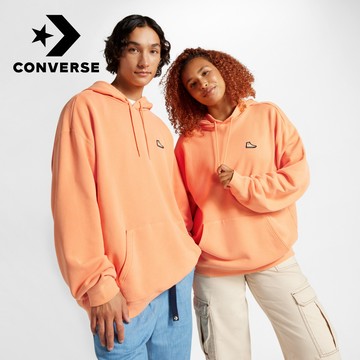 【Converse官方旗艦店】長袖帽T_中性_10025537-A05