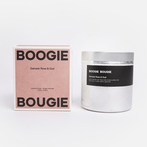 BOOGIE BOUGIE香氛蠟燭520g 大馬士革玫瑰與烏木