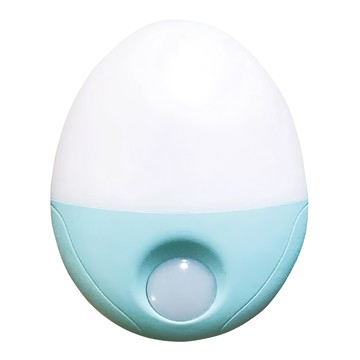 明沛 90度旋轉淡雅自動光感 LED小夜燈 MP8402-1 9 x 6.5 x5.5cm  白光