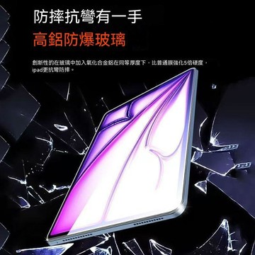 蘋果18系列適用ipad平板ipad11康寧防反光秒貼鋼化膜ipad10代11英寸Air4/5/6