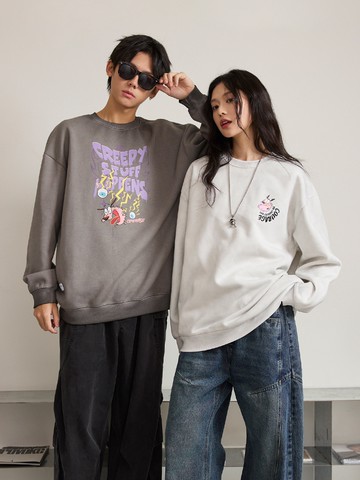 膽小狗英雄-Creepy Style大學T