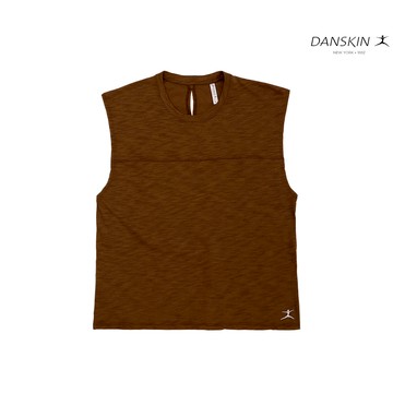 【Danskin】深咖啡色無袖上衣X4TVS144