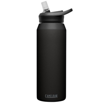 【【蘋果戶外】】Camelbak《送咬嘴蓋》1000ml 黑 eddy+ 不鏽鋼保冰保溫水瓶多水吸管水瓶 登山水壺吸管水壺