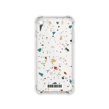 iPhone 8 / 7 / SE 3 / 2 殼 TRON IPhone 7/8/SE2 彩色幾何透明磨石子A款  載具 四角防摔殼 手機殼