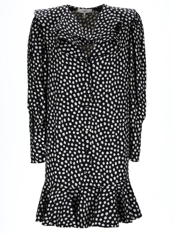 chloé mini dress with collar