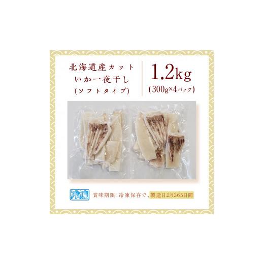 ふるさと納税 北海道 北見市 《14営業日以内に発送》北海道産カットいか一夜干し ソフトタイプ イカ 烏賊 干物 柔らかい 炙り フライ 揚げ物 煮付 北海道 一…