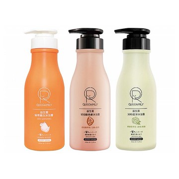 OUR FAMILY~一家人益生菌柚萃嫩白／琥珀酸煥膚／30秒超淨沐浴露(450ml) 款式可選