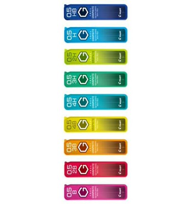 【角落文房】Pilot 百樂 0.5mm 超級G自動鉛筆芯（其他規格另有賣場）