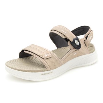 G.P 雲端鞋-Q彈系列女款輕量緩震磁扣兩用涼拖鞋G5755W-奶茶色(SIZE:36-40 共三色) GP