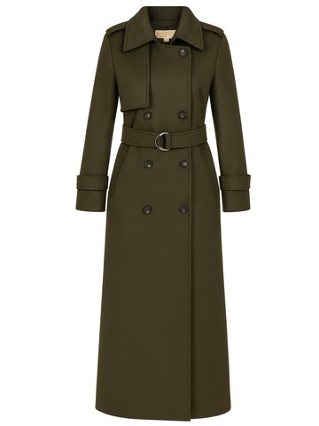 michael by michael kors belted trench coat