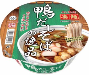 ヤマダイ ニュータッチ 凄麺 鴨だしそばの逸品 117g ×12個